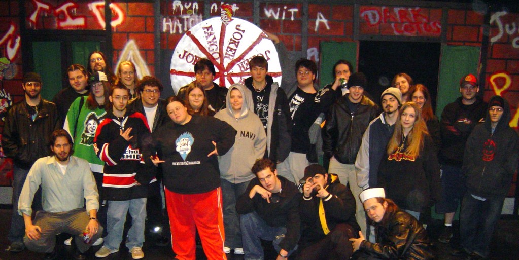 A Juggalo Family Pic after a successful Juggalo Comedy Night!