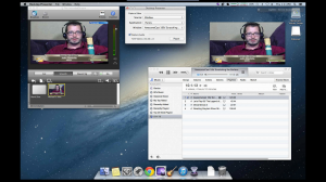 Wirecast and iTunes for 24/7 streamon Justin.tv