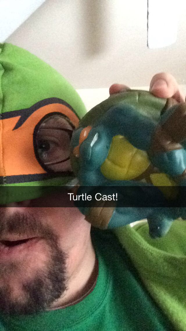 Turtle Cast! - Snapchat